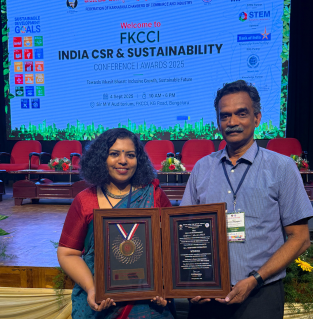 FKCCI India CSR & Sustainability Award 2025 in Women Empowerment, Diversity & Inclusion